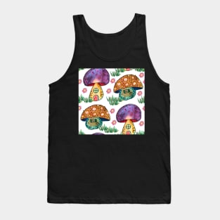 Mushrooms. Or elf houses. Tank Top